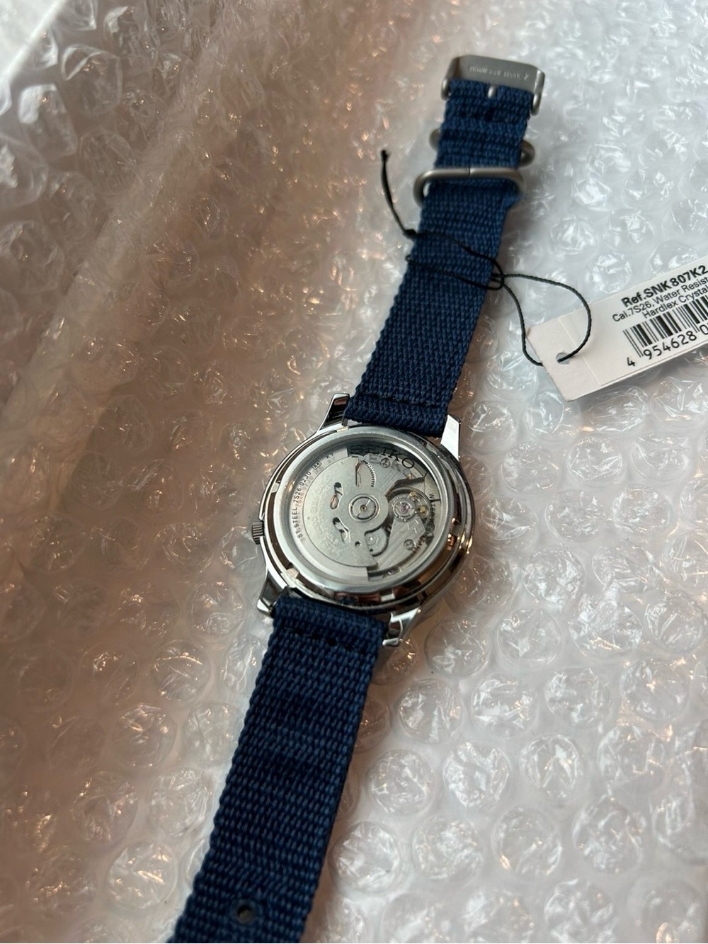 Seiko 5 Automatic Military Style Men’s Watch SNK807K2 (Working) - Picture 9 of 9
